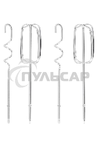 Миксер ручной Hyundai HYM-H5691 600Вт серебристый