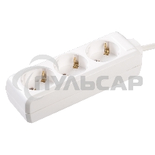 Удлинитель 3х3м с заземл. 16А IP20 У03 2P+PE ИЭК WYP10-16-03-03-Z-N
