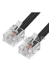 Телефонный шнур Greenconnect удлинитель для аппарата 1.0m GCR-TP6P4C-1.0m, 6P4C (джек 6p4c - jack 6p4c) белый Greenconnect Телефонный шнур удлинитель для аппарата 1.0m GCR-TP6P4C-1.0m, 6P4C (джек 6p4c - jack 6p4c) белый