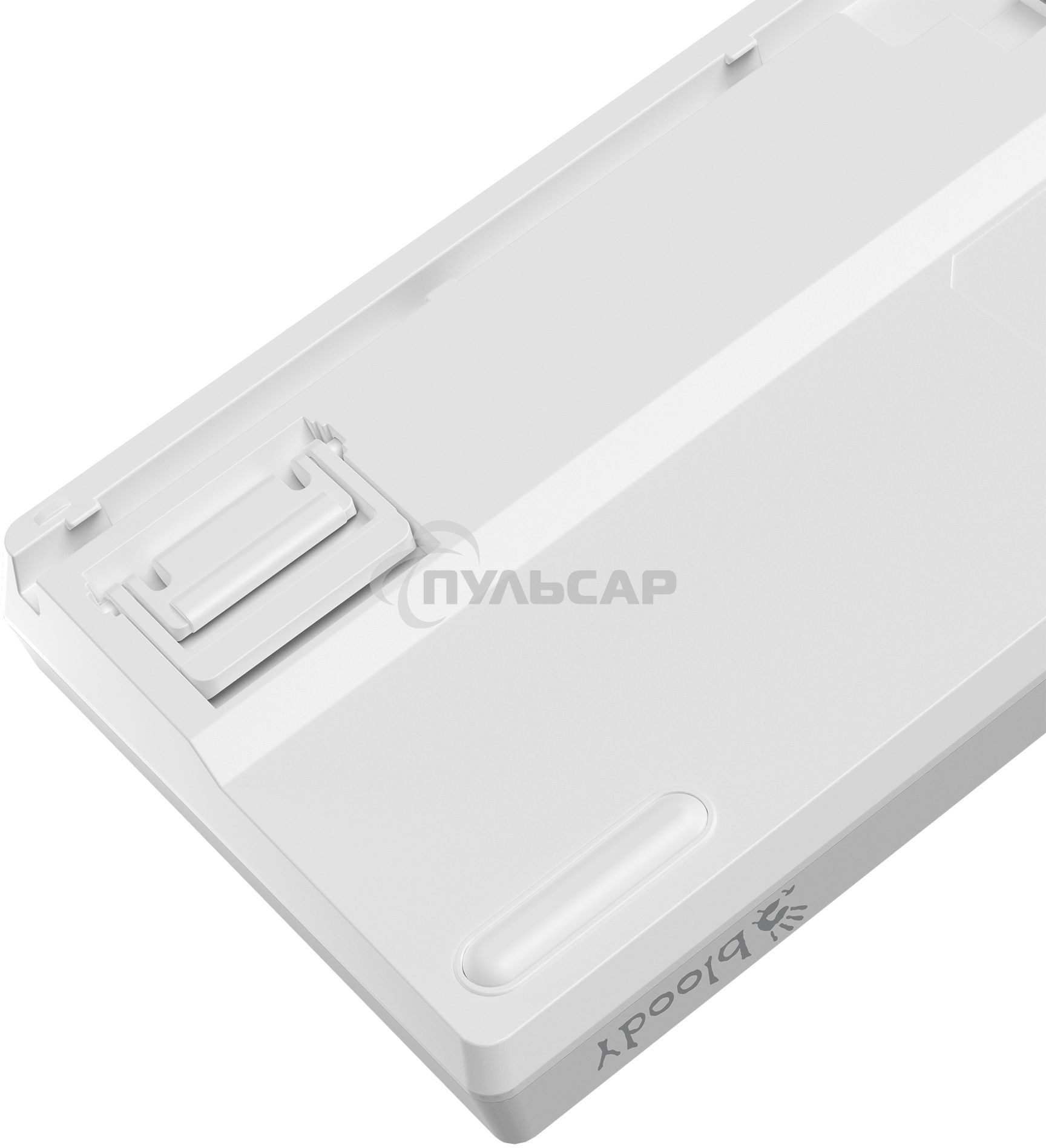 Клавиатура проводная A4Tech Bloody S87 Energy (S87 USB ENERGY WHITE) USB белый/желтый