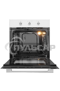 Шкаф духовой газовый с электрическим грилем Maunfeld MOGS703W, встраиваемый