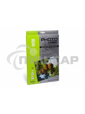 Фотобумага Cactus CS-GA314050 глянцевая А3 140 г/м2 50 листов