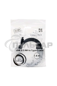 Кабель Cablexpert CCP-USB3-AMCM-6 Кабель USB3.0 AM/USB3.1TypeC, 1.8м, 