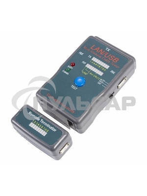Тестер кабеля универсальный RJ-45+USB 251454 Rexant