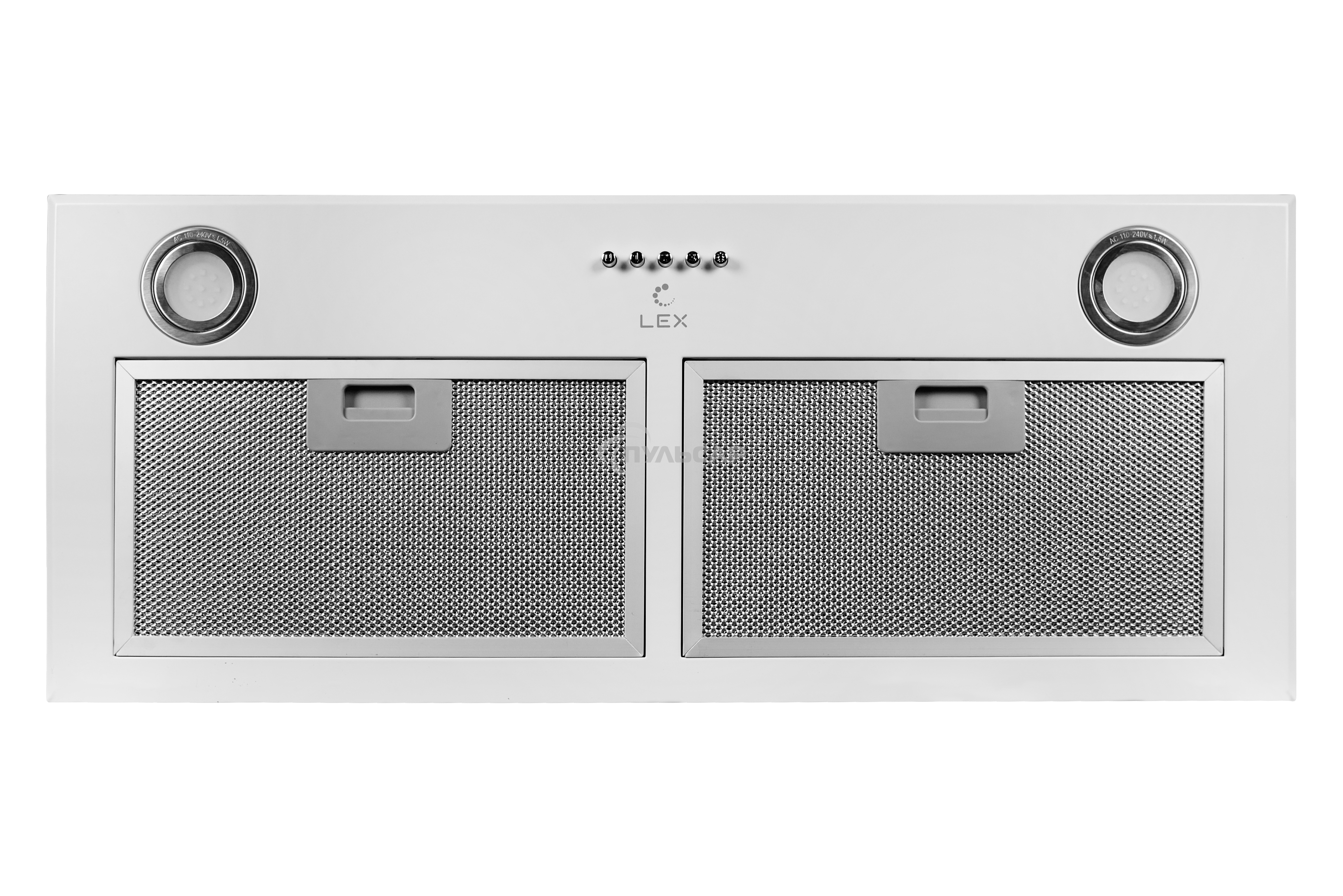 Вытяжка встраиваемая Lex GS Bloc P 900 белый управление: кнопочное (1 мотор)