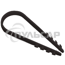 Дюбель хомут Iek UHH36-19-25-100 19-25мм нейлон черный (100шт) ИЭК