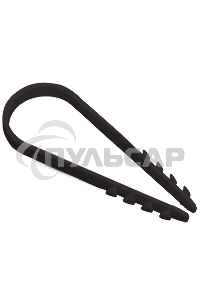 Дюбель хомут Iek UHH36-19-25-100 19-25мм нейлон черный (100шт) ИЭК