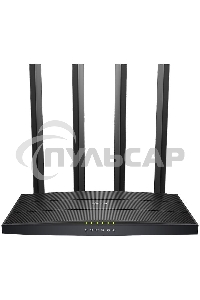 Роутер беспроводной TP-Link Archer C6U AC1200 10/100/1000BASE-TX/4G ready черный