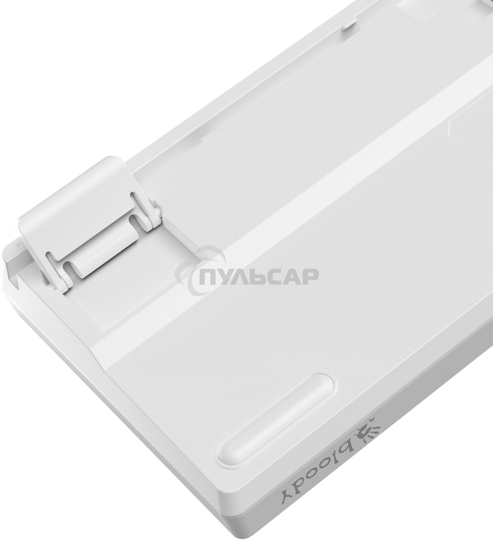 Клавиатура проводная A4Tech Bloody S87 Energy (S87 USB ENERGY WHITE) USB белый/желтый