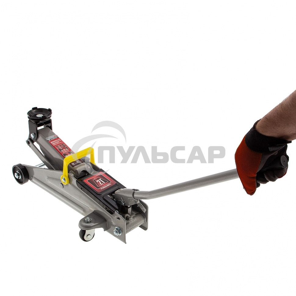 Домкрат Matrix подкатный 2т h подъема 135–355мм