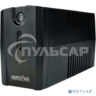 Источник бесперебойного питания Импульс ЮНИОР СМАРТ 600, 600/360 ВА/Вт, LED, USB, SCHUKOx2