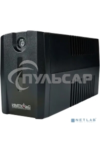 Источник бесперебойного питания Импульс ЮНИОР СМАРТ 600, 600/360 ВА/Вт, LED, USB, SCHUKOx2