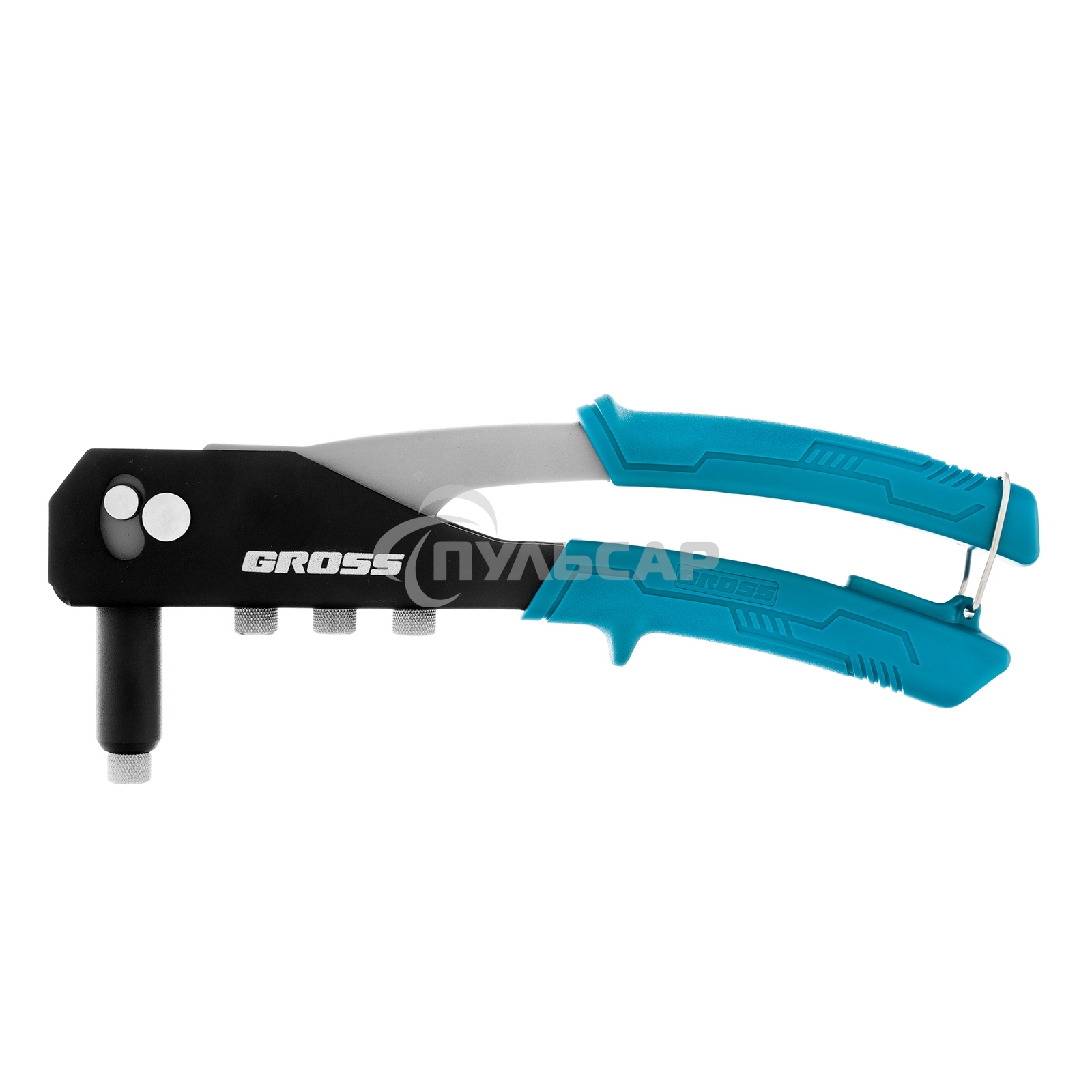 Заклепочник ручной, 260 мм, заклепки 2,4-3,2-4,0-4,8 мм Gross