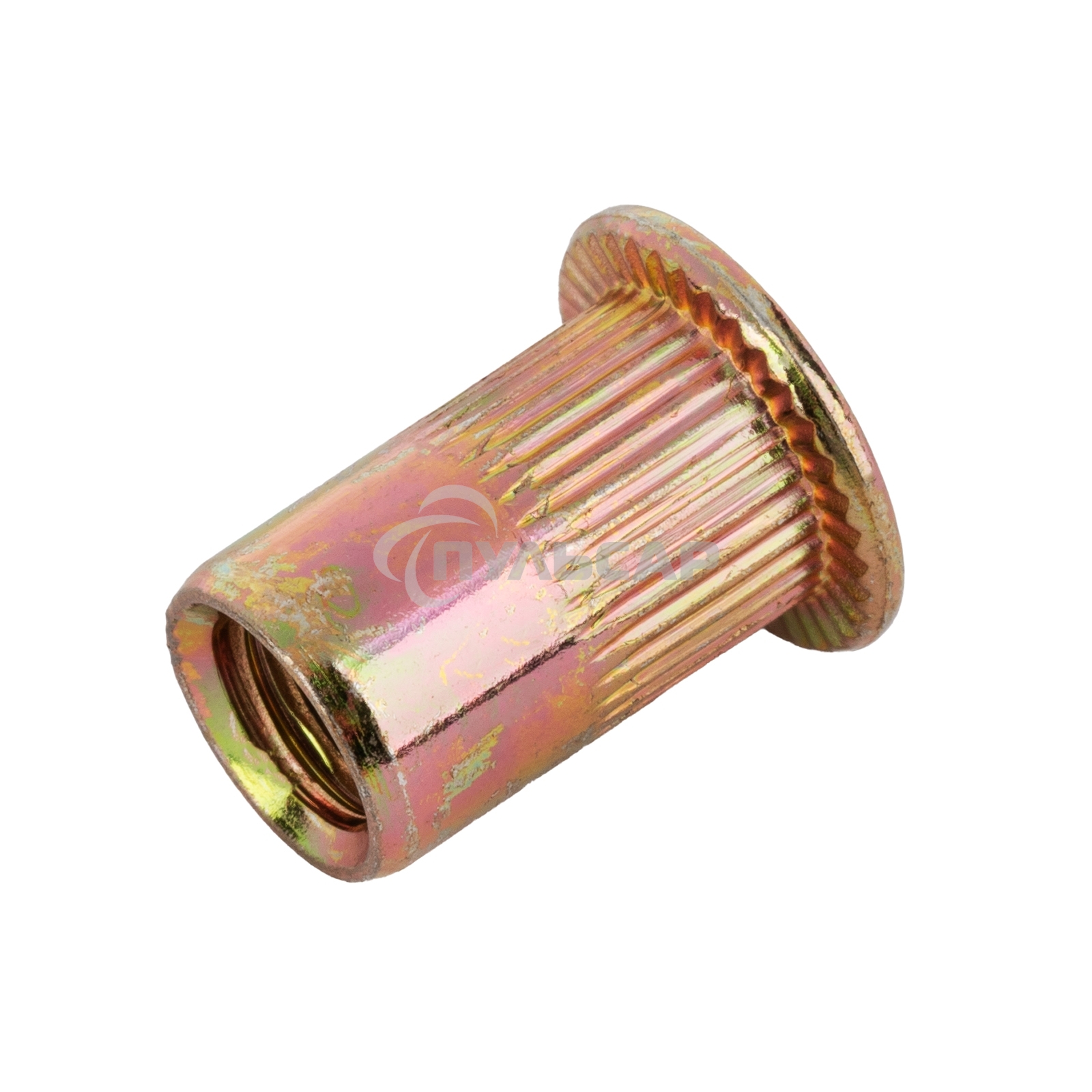 Заклепки резьбовые Denzel стальные, оцинкованные, М6, пластиковый кейс, 70 шт.