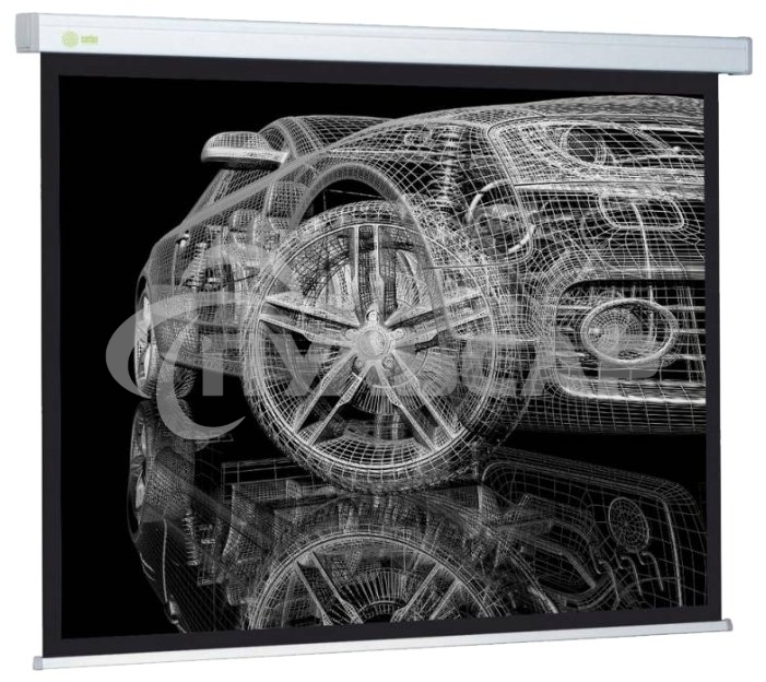 Экран Cactus 206x274см Wallscreen CS-PSW-206x274 4:3 настенно-потолочный рулонный белый