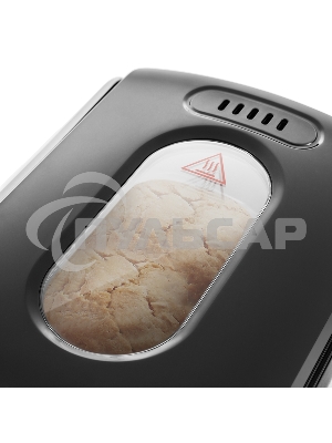 Хлебопечь Kitfort KT-305 черный/серебристый