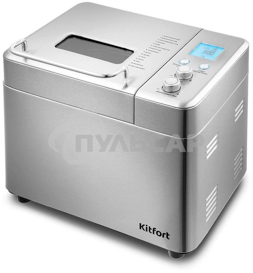 Хлебопечь KitFort КТ-304, нержавеющая сталь