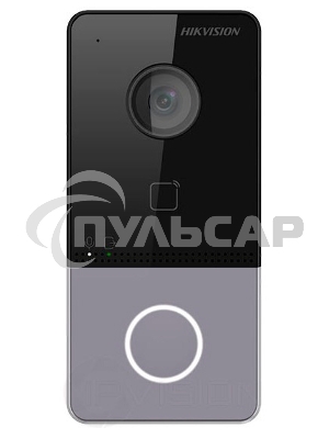 Видеопанель Hikvision DS-KV6113-WPE1(C), черный