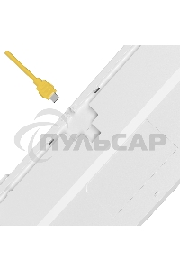 Клавиатура проводная A4Tech Bloody S87 Energy (S87 USB ENERGY WHITE) USB белый/желтый
