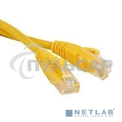 Патч-корд Hyperline PC-LPM-UTP-RJ45-RJ45-C6-2M-LSZH-YL Патч-корд U/UTP, Cat.6, LSZH, 2 м, желтый