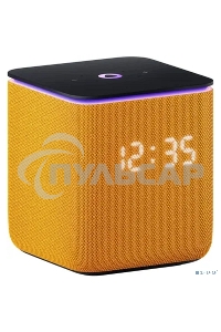Умная колонка Яндекс Станция Миди, ZigBee, 24Вт, с голосовым ассистентом Алиса на YaGPT, оранжевый