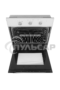 Шкаф духовой газовый с электрическим грилем Maunfeld MOGS703W, встраиваемый