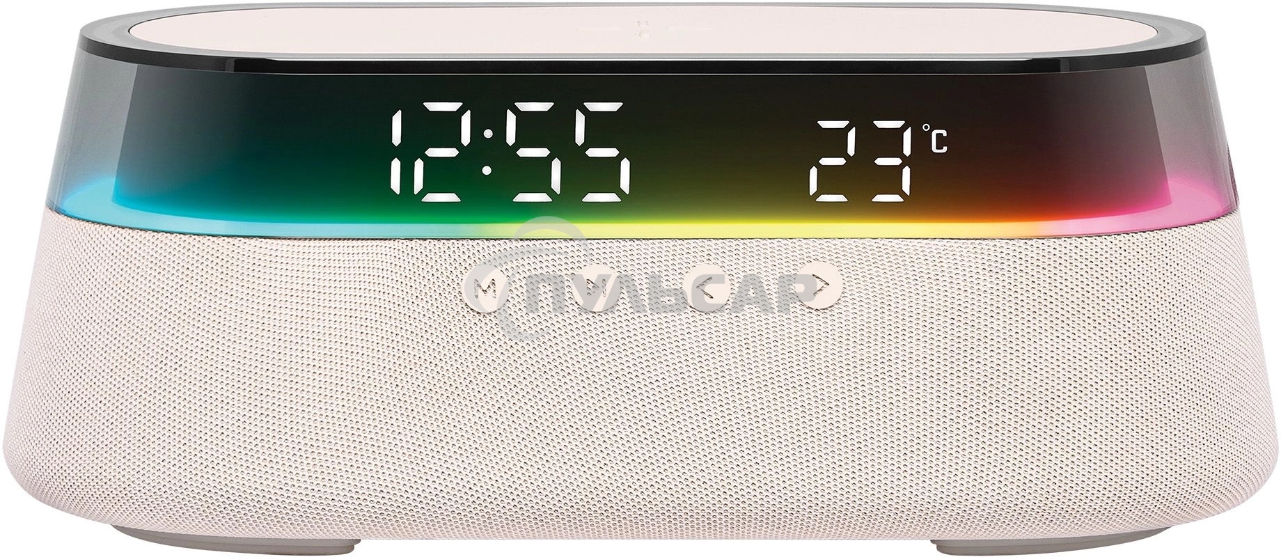 Портативная колонка BBK BTA1212 бежевый 10W 2.0 BT 10м 1800mAh