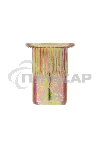 Заклепки резьбовые Denzel стальные, оцинкованные, М6, пластиковый кейс, 70 шт.