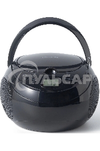 Аудиомагнитола Hyundai H-CD3300 черный 4Вт CD CDRW MP3 FM(dig)