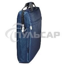 Сумка ExeGate EX205137RUS Start S15 Deep Blue, темно-синяя, полиэстер, для ноутбуков до 15.6