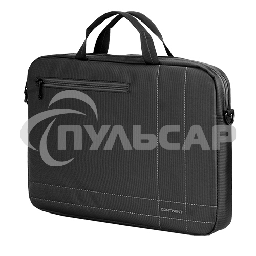 Сумка для ноутбука Сумка Continent CC-201 GA(нейлон, серый, 15,6'')