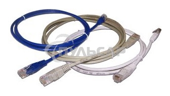 Патч-корд Lanmaster UTP TWT-45-45-3.0-BL вилка RJ-45-вилка RJ-45 кат.5е 3м синий ПВХ (уп.:1шт)