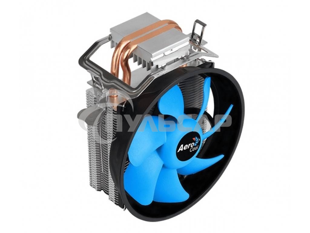 Кулер для процессора AeroCool / Formula Verkho 2 Plus серебристый, 120 мм, алюминий/медь, 2000 об/мин, 26.7 дБ, 4 pin, 115 Вт, 140 мм