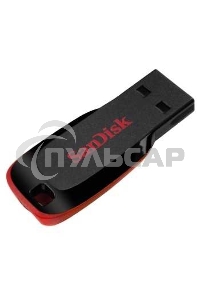 Флешка USB Sandisk 64 Gb Cruzer Blade SDCZ50-064G-B35 USB 2.0 черный/красный