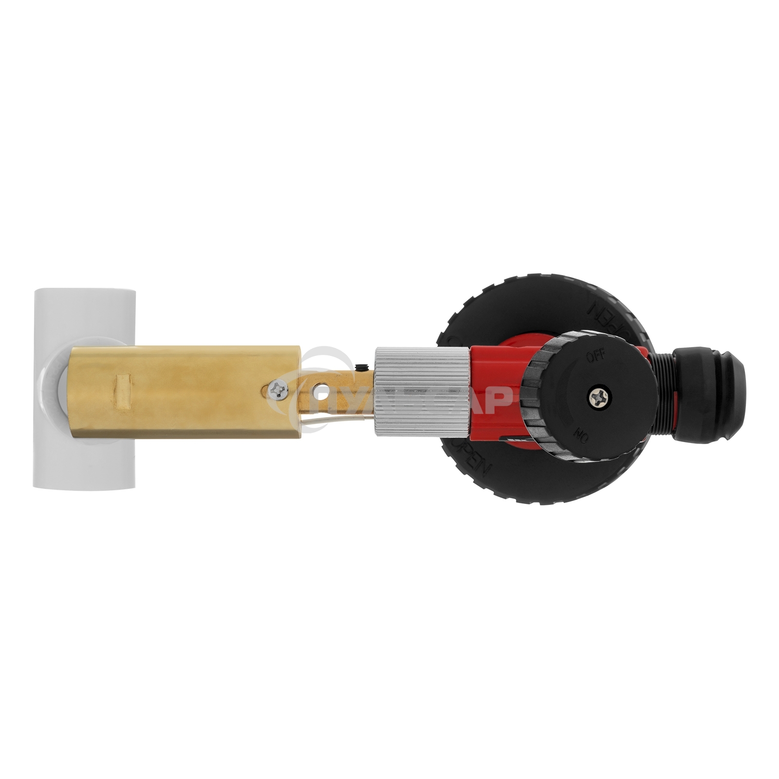 Горелка Matrix профессиональная на газовый баллон пьезоподжиг металл. корпус