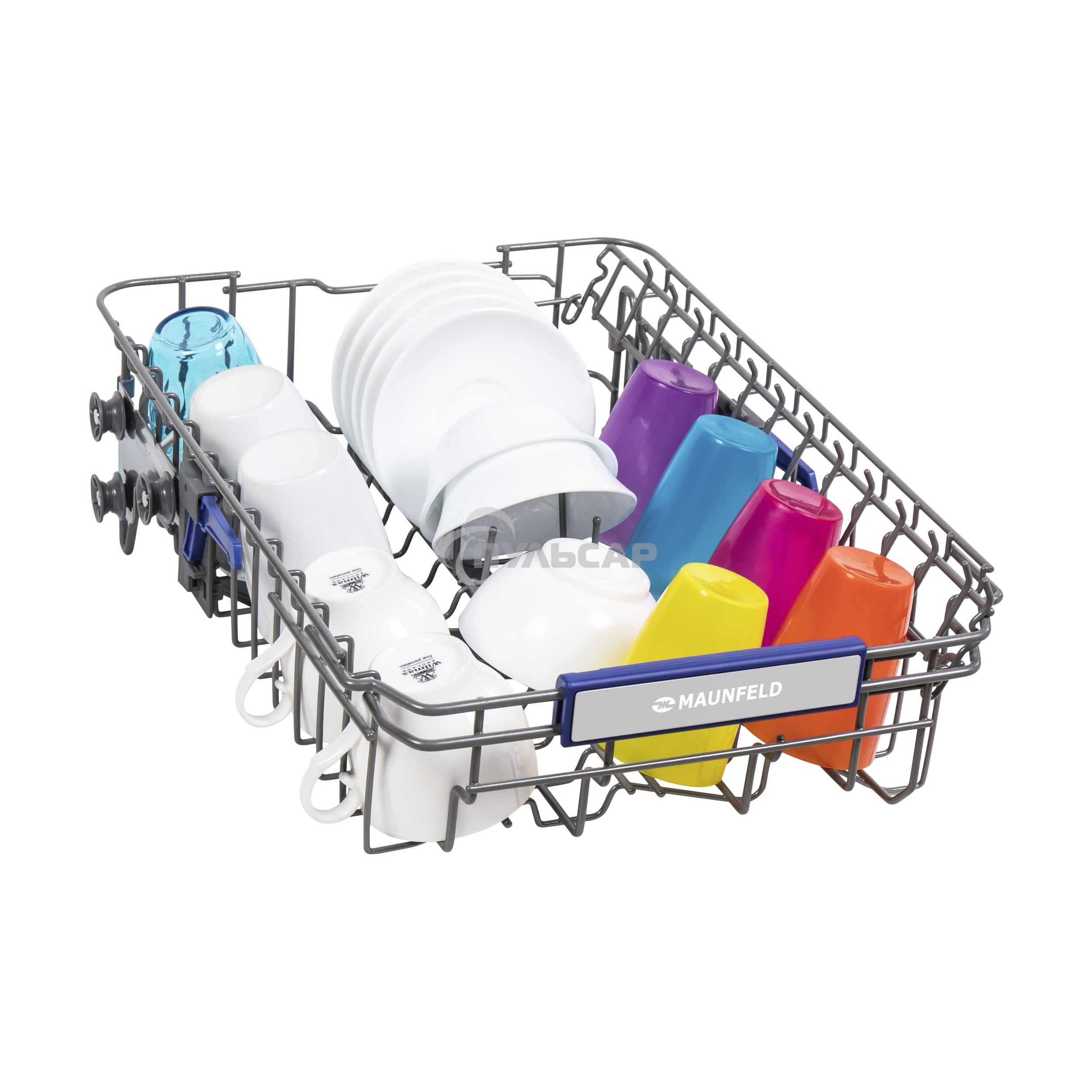 Встраиваемая посудомоечная машина Maunfeld MLP-08PRO, серебристый, 44.8 см, 10 компл., 47 дБ, класс A++