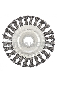 Щетка СИБРТЕХ для УШМ 125 мм, посадка 22,2 мм, плоская 746327