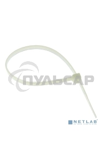 Хомут кабельный 4.8х200 нейл. белый (уп.100шт) EKF plc-c-4.8x200