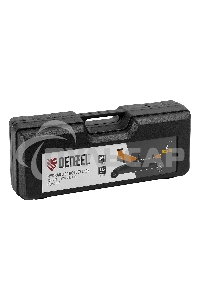 Домкрат гидравлический подкатной Denzel 2т, 135-385 мм, в пласт. кейсе 51231