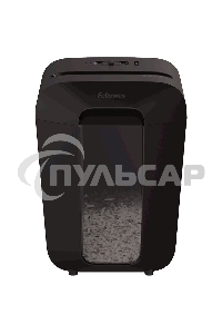Шредер Fellowes PowerShred LX70 черный (секр.P-4)/перекрестный/11лист./18лтр./скрепки/скобы/пл.карты