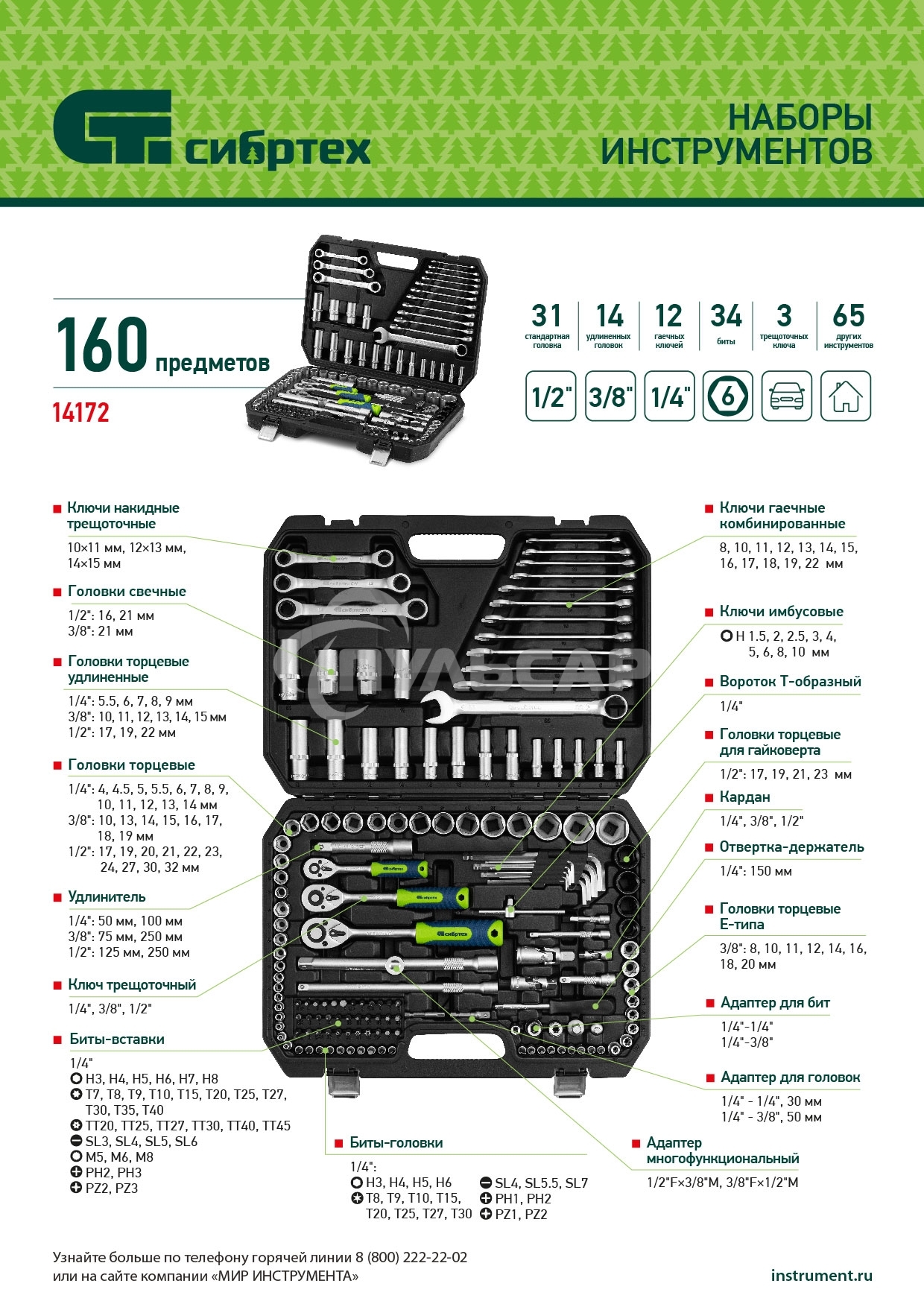 Набор инструментов, 1/2