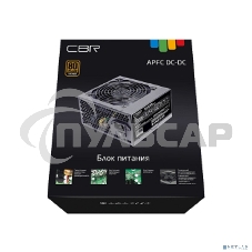 Блок питания CBR PSU-ATX400-12GM, 400W. 400Вт, 80 PLUS Bronze, 120мм, черный