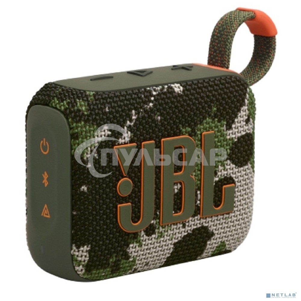 Портативная акустика JBL GO 4, камуфляж