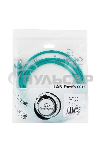 Патч-корд UTP Cablexpert кат.5e, 1м, литой, многожильный (зеленый)