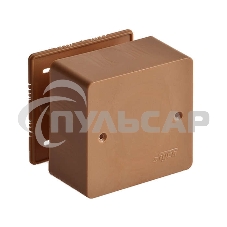 Коробка универсальная для кабель-каналов 85х85х45 корич. IP40 Рувинил 65015К Коробка универсальная для кабель-каналов 85х85х45 корич. IP40 Рувинил 65015К