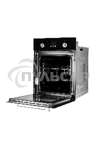 Духовой шкаф LEX EDP 4571 BLобъем 55л, LED таймер, 7 функций, встраиваемый