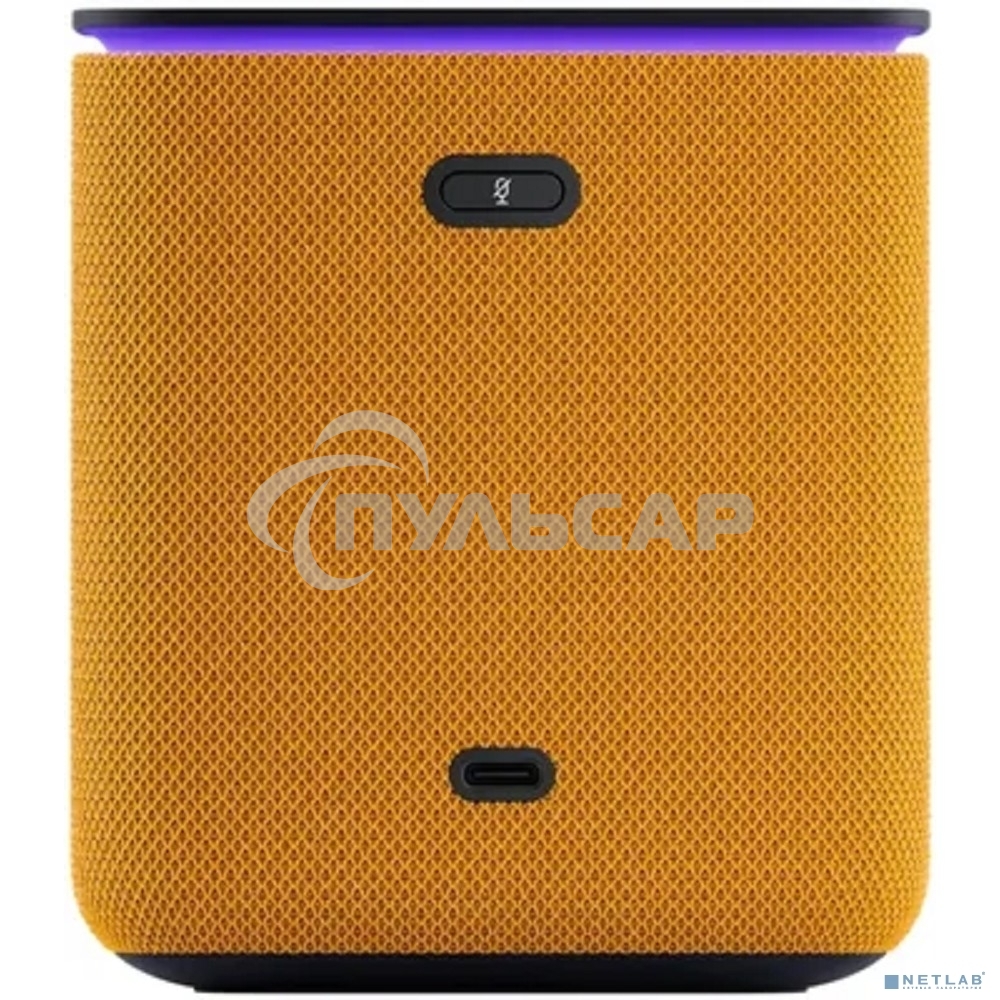 Умная колонка Яндекс Станция Миди, ZigBee, 24Вт, с голосовым ассистентом Алиса на YaGPT, оранжевый