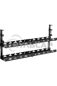Кабель-канал Cactus CS-CM-700-2BK для столов 72.8x13.5x34.2см черный