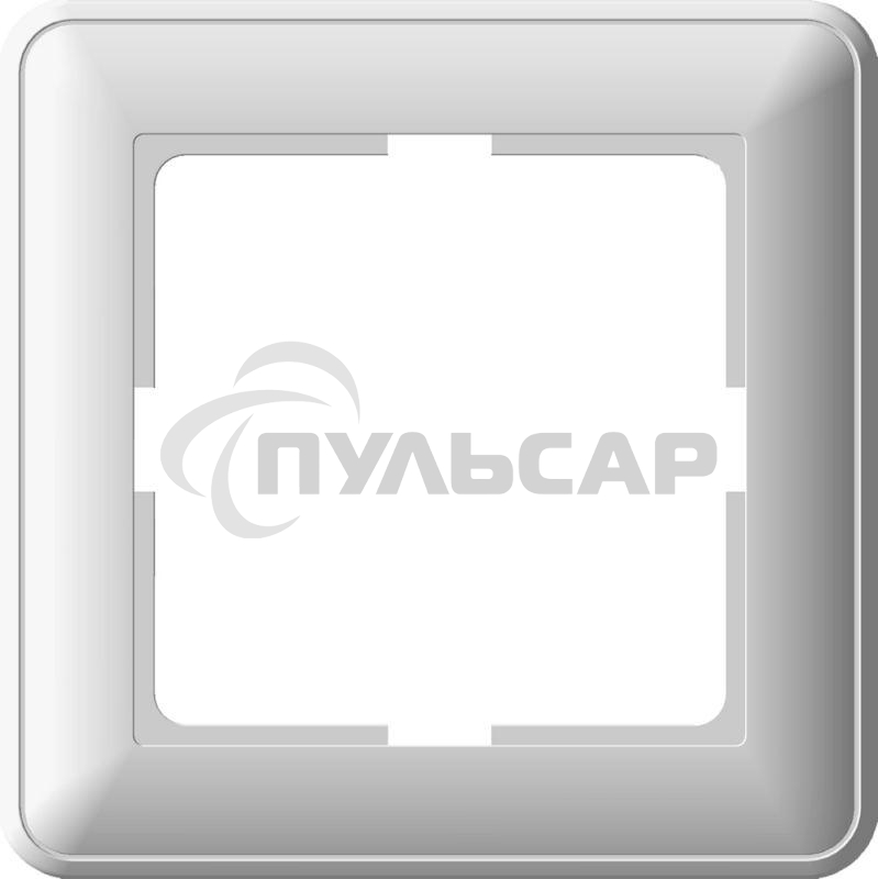 Рамка 1-м W59 белый  SchE KD-1-18 (КД-1-18)