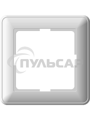 Рамка 1-м W59 белый  SchE KD-1-18 (КД-1-18)